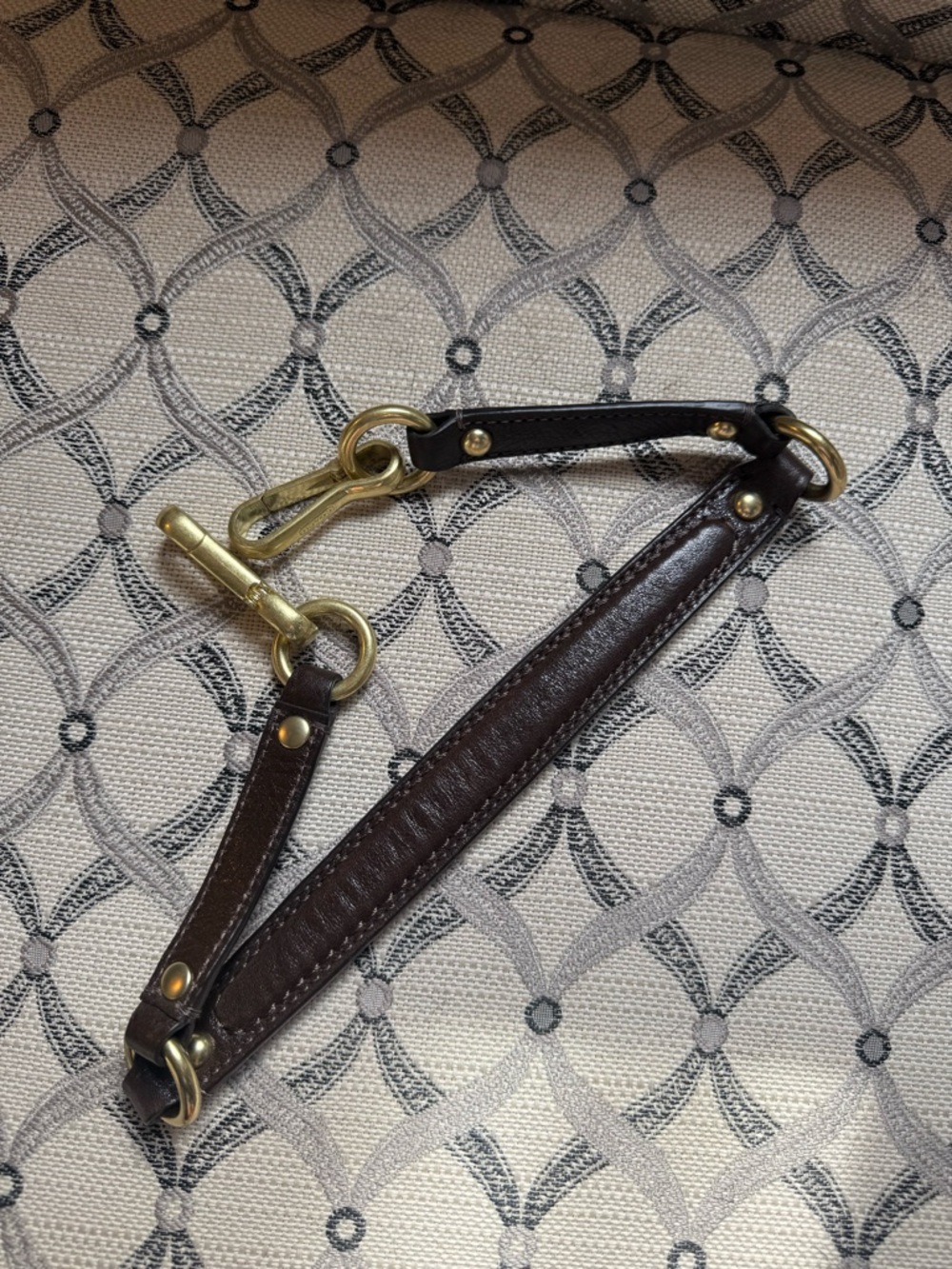 Coach Brown Satchel with Signature Monogram - Picture 10 of 10